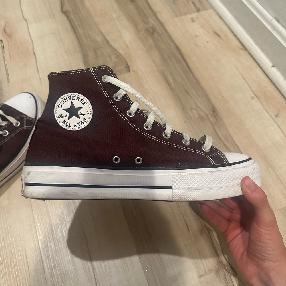 Brown Platform Converse Men’s 10.5 Women’s 12